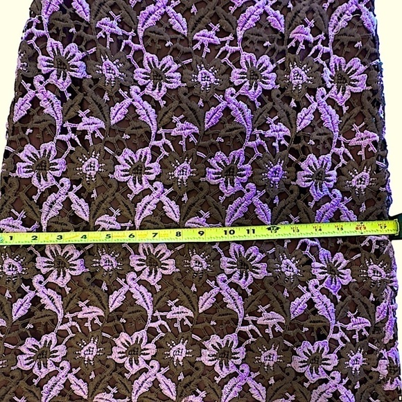 Betsey Johnson 💝 Rare VINTAGE Crochet Lace floral skirt size M - Picture 8 of 10